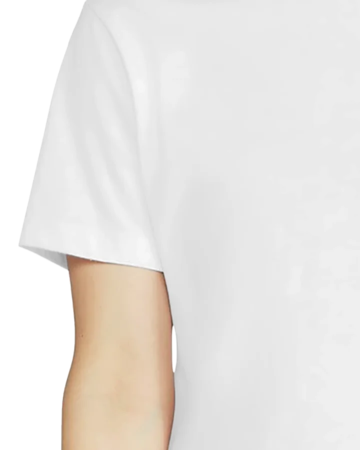 Closeup of a 64001LCVC Gildan Softstyle Women's CVC T-Shirt